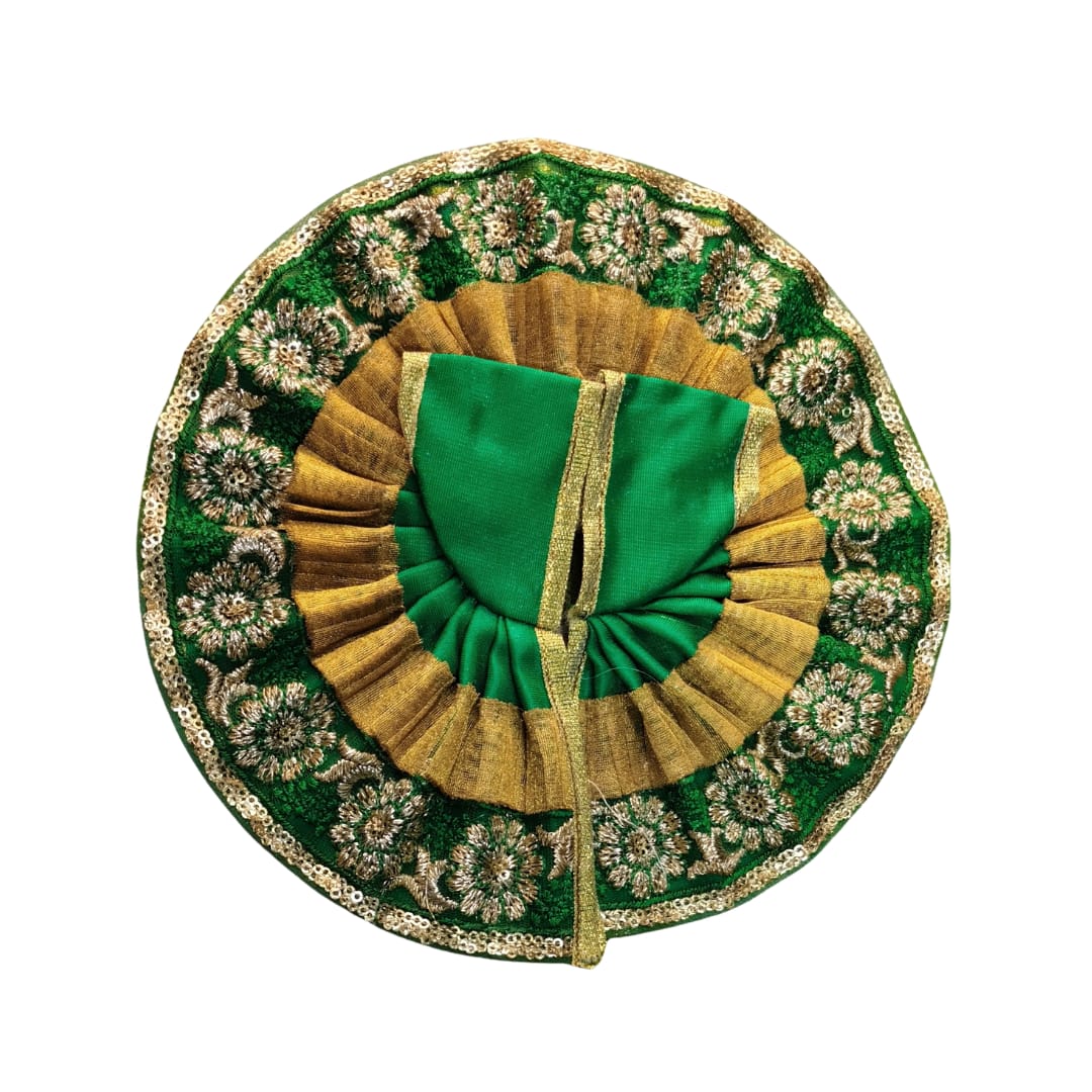 Kanha Ji / Laddu Gopal Velvet Dress (Poshak) – Size No. 4 - Image 3