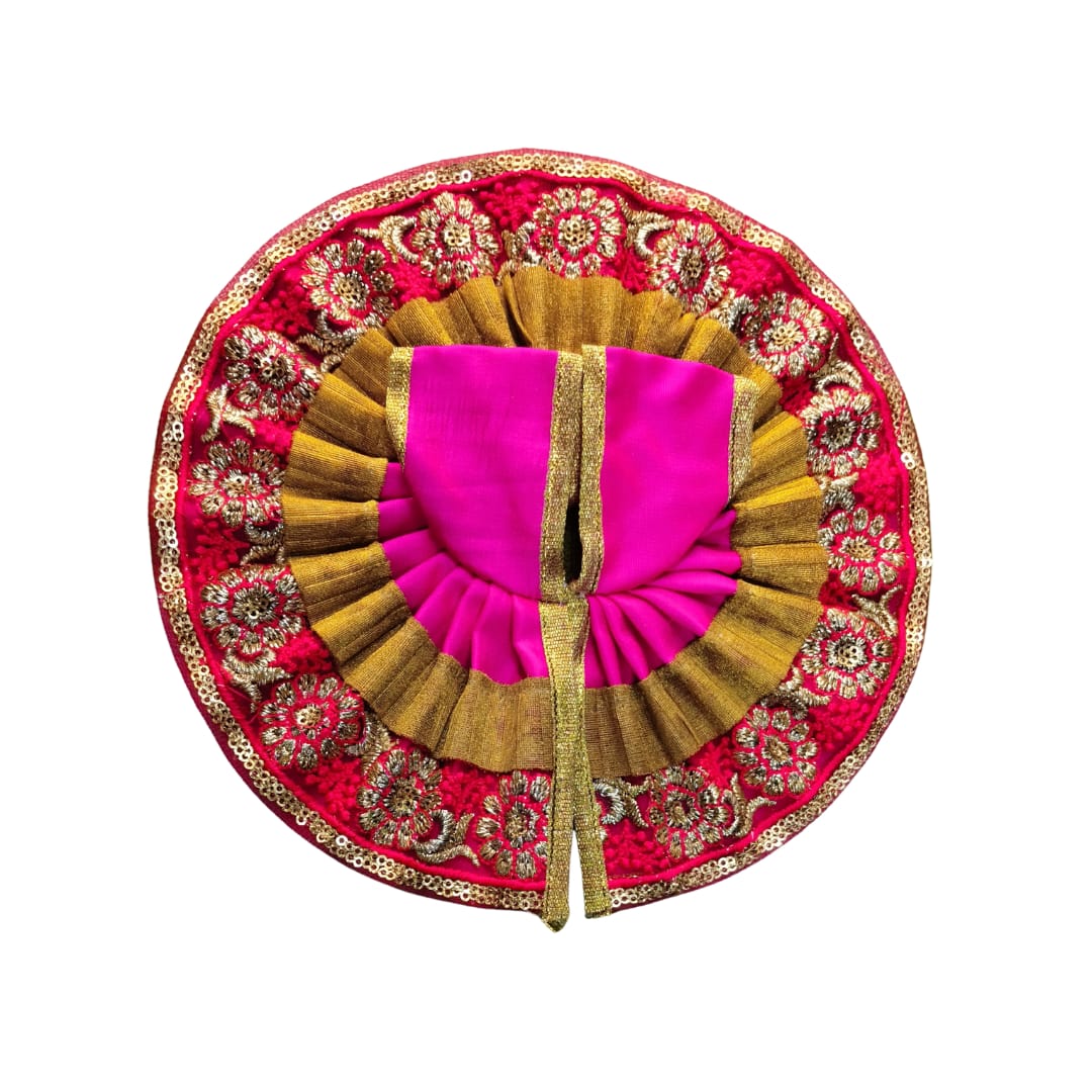 Kanha Ji / Laddu Gopal Velvet Dress (Poshak) – Size No. 4 - Image 2