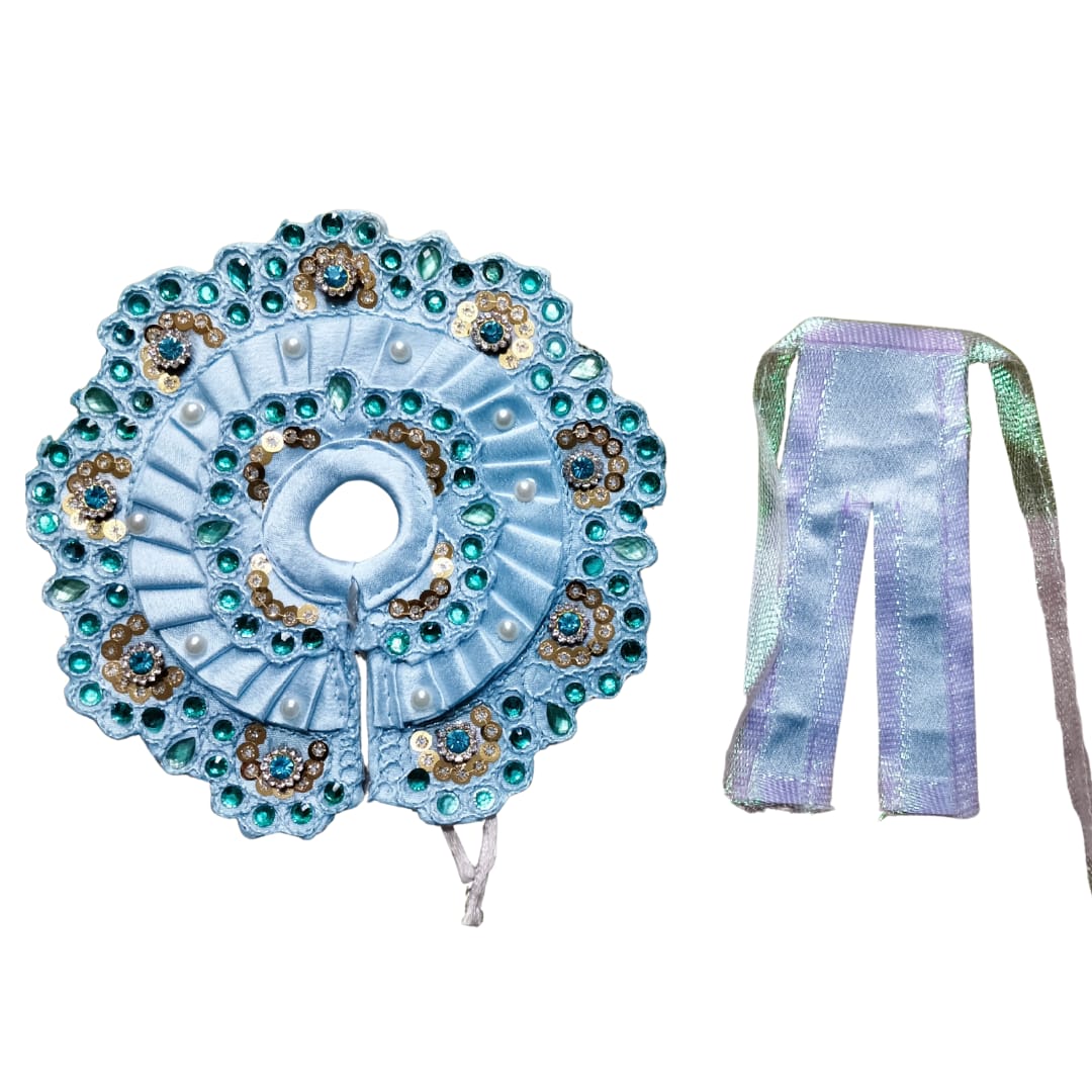 Laddu Gopal Gujarati Zari Poshak